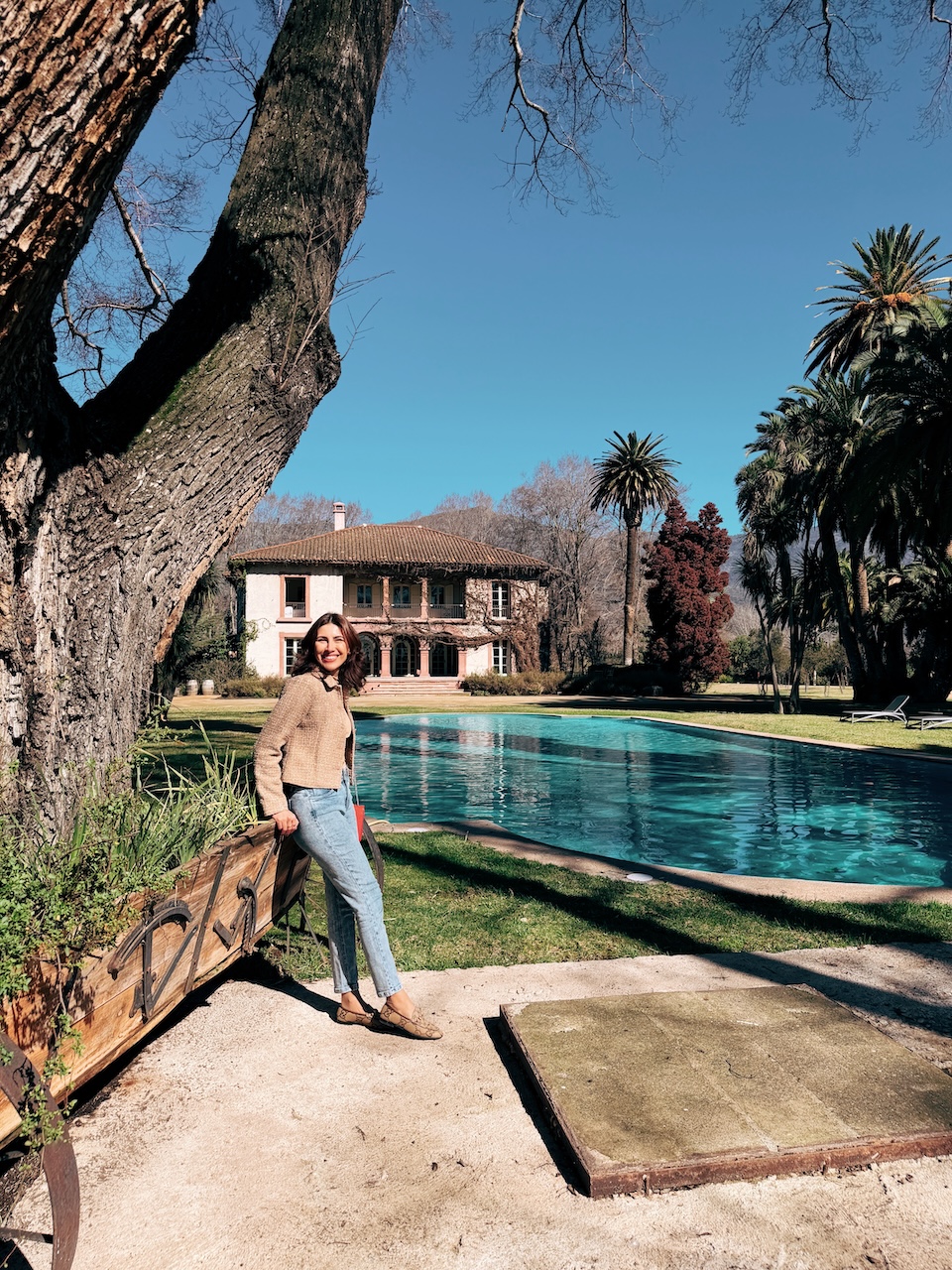 Casa de estilo toscano na Vinícola Tarapacá, Chile Júlia Jasper - Conhecendo o Mundo com Julia - Terroir Collection