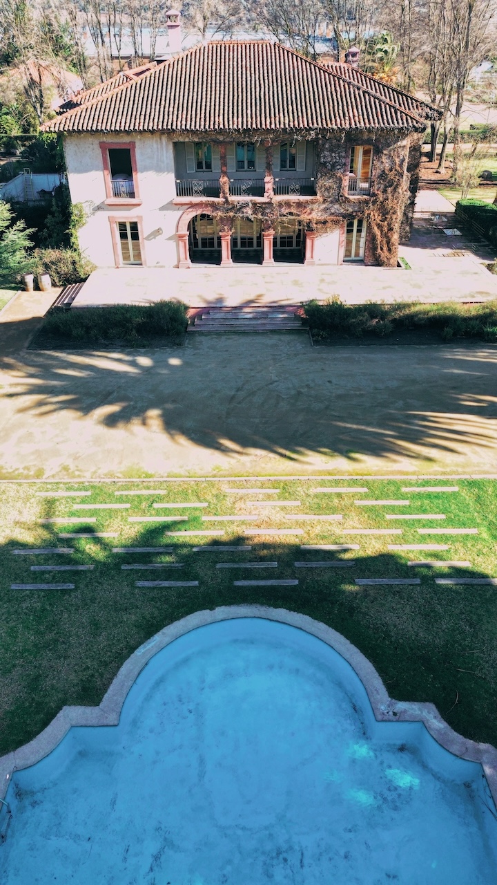 Casa Toscana Vinícola Tarapacá no Vale do Maipo