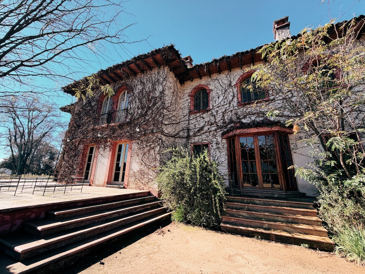 Casona de 1927 da Vinícola Tarapacá