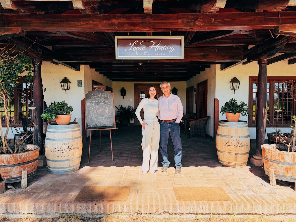 Alejandro Hartwig - Julia JASPER - Valle de Colchagua - Chile