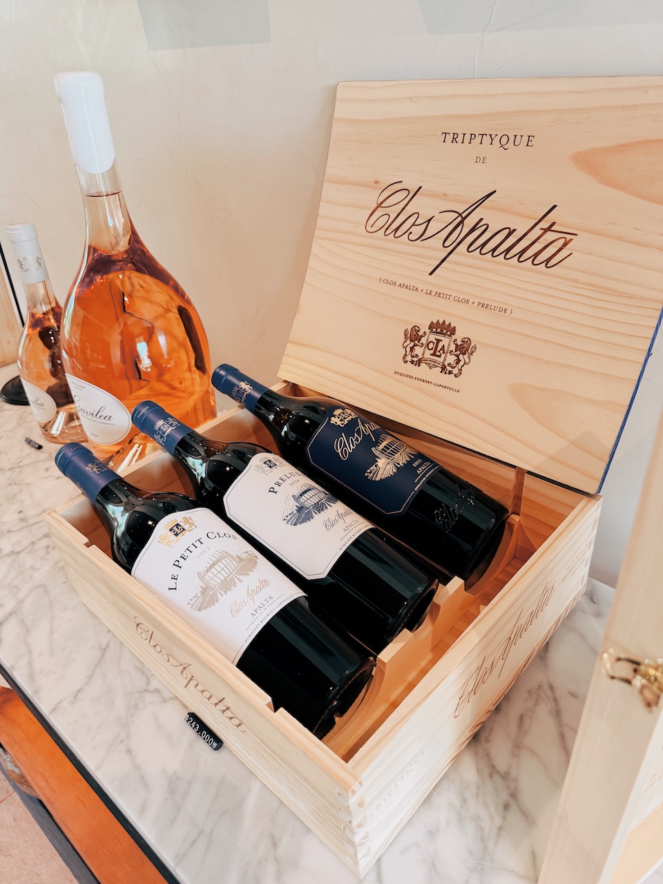 Garrafa de Clos Apalta 2022, vinho ícone de Carménère do Vale de Apalta - Conhecendo o Mundo com Julia | Terroir Collection